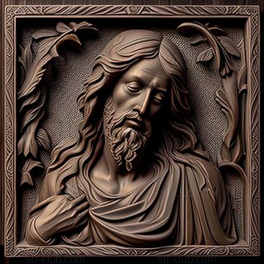 3D model st jesus (STL)